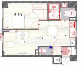 パティオ久が原の間取り