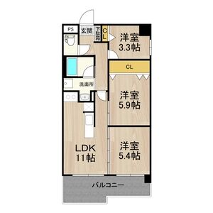 テン・フォーティの間取り