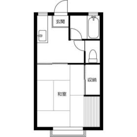 フジハイツ14号館の間取り