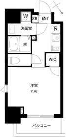 アーバンパーク住吉Ⅱ・0701号室の間取り