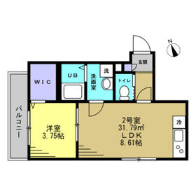 ＡＰＴ新検見川・102号室の間取り