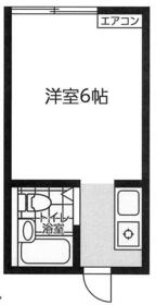 ハイツ竹の子の間取り