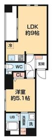Ｌ．ＣＡＳＡ住吉・0301号室の間取り