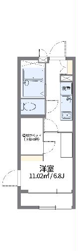 レオパレスCosmosの間取り