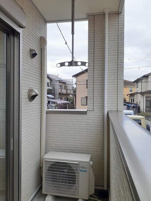 12/24 バルコニー