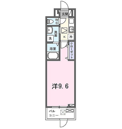 フリージアの間取り