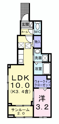 ブリアンテの間取り