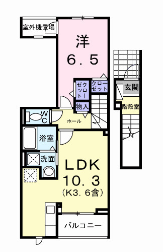 ブリアンテの間取り