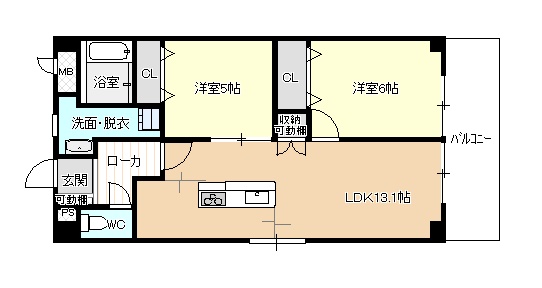 ロイヤル服部の間取り