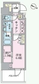ＡＲＫＭＡＲＫ成増・0603号室の間取り