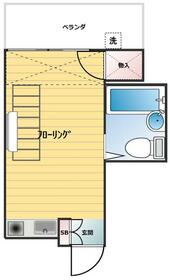 千川ハイツ・105号室の間取り