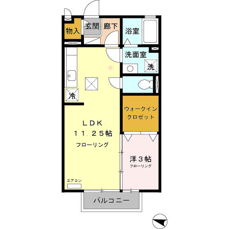 マーメゾン和田Ⅱの間取り