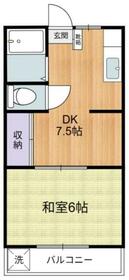 昌栄コーポの間取り