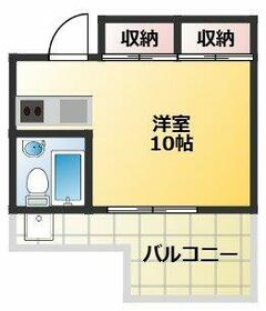 シャイン元住吉の間取り