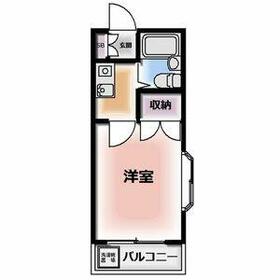 シャトウシュド・201号室の間取り