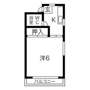アンシャンテ モリモトの間取り