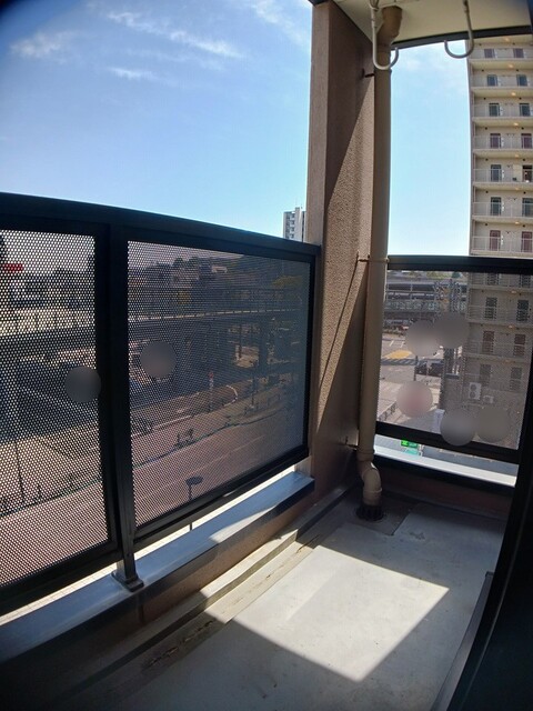 10/22 バルコニー