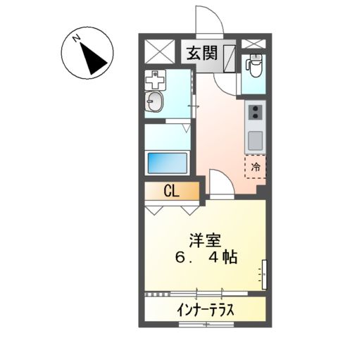 リベルタSの間取り
