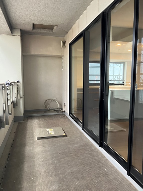 12/16 バルコニー