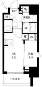 アーバンパーク住吉Ⅱ・0402号室の間取り