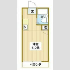 大字川島の完工年月(1991年7月)築の賃貸マンションの間取り