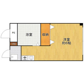 リバーサイド布萬の間取り