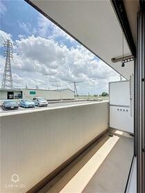 12/25 バルコニー