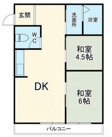 サニーヨコハマA棟の間取り