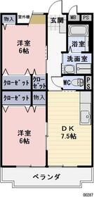 サンシャイン藤Ⅲの間取り