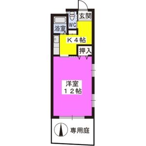 パークサイド黒川の間取り