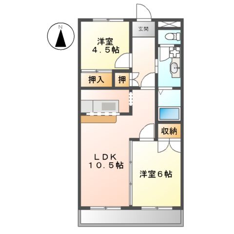 エスポアロイヤルの間取り