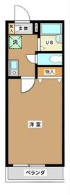 ラピス馬込・202号室の間取り