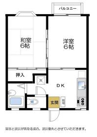 メゾンドール磯子の間取り