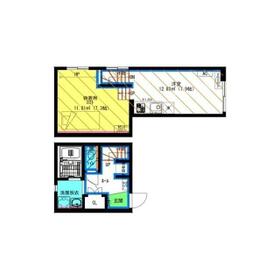 ＡＩＯＩ　Ｌｉｎｋ（アイオイリンク）・202号室の間取り