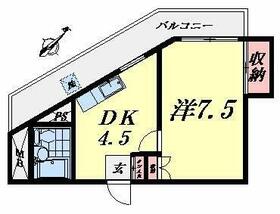 ペーブメント久が原・205号室の間取り
