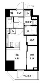 アーバンパーク扇大橋・0305号室の間取り