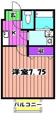 Ｉ．Ｓ．ＶＩＬＬＡの間取り