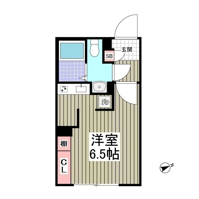 ER松戸の間取り