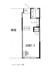 ヒルトップNの間取り