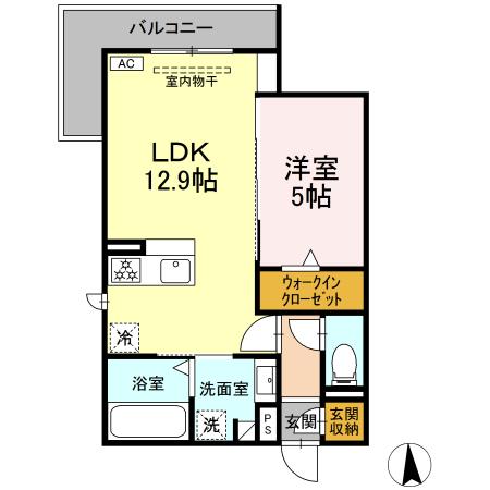 (仮)沼津市富士見町PJの間取り