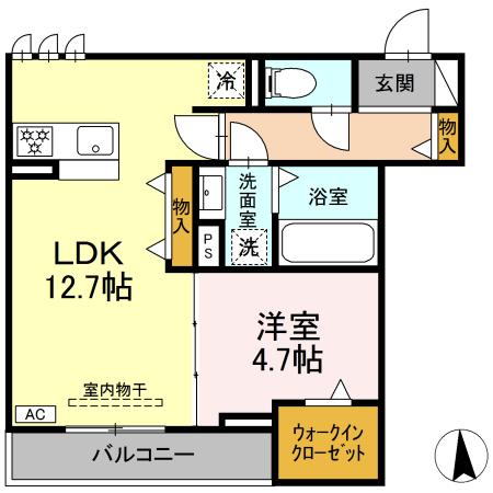 (仮)沼津市富士見町PJの間取り