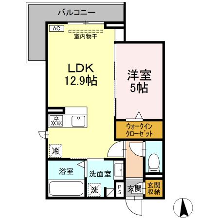 (仮)沼津市富士見町PJの間取り