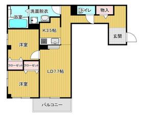 ライズビル・301号室の間取り