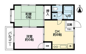 アンジュⅠ番館の間取り