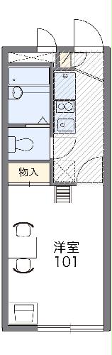 レオパレスClairの間取り