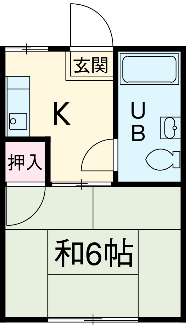 藤山荘の間取り