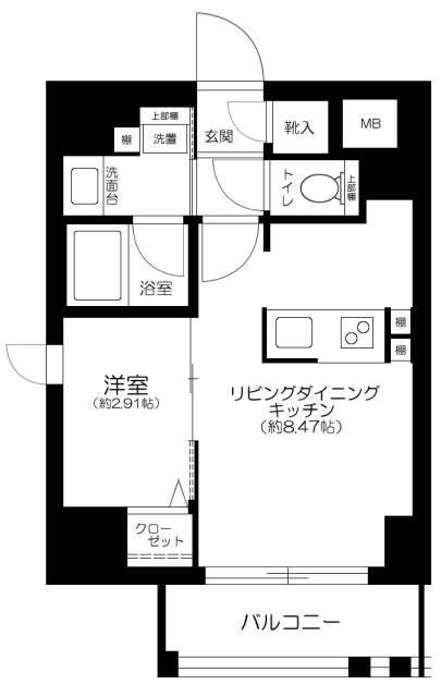 GRANSITE千代田水道橋の間取り