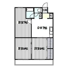 田中ビル・302号室の間取り