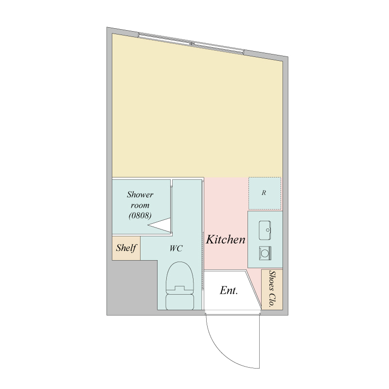 ウエストインパート1の間取り