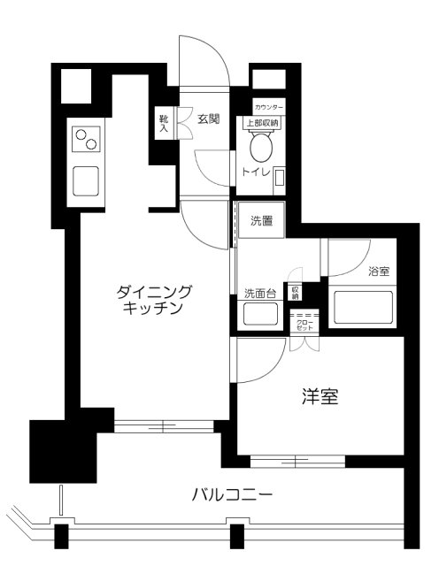 グランスイート麻布六本木・705号室の間取り